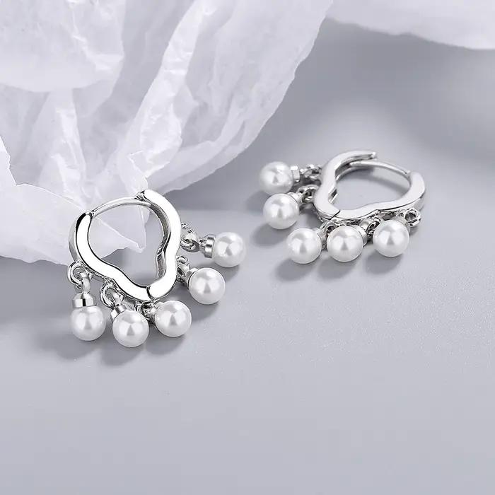 Boucles d'oreilles en argent Sterling 925 pour femmes