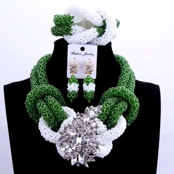 Ensembles de bijoux africains de luxe pour femmes mariées