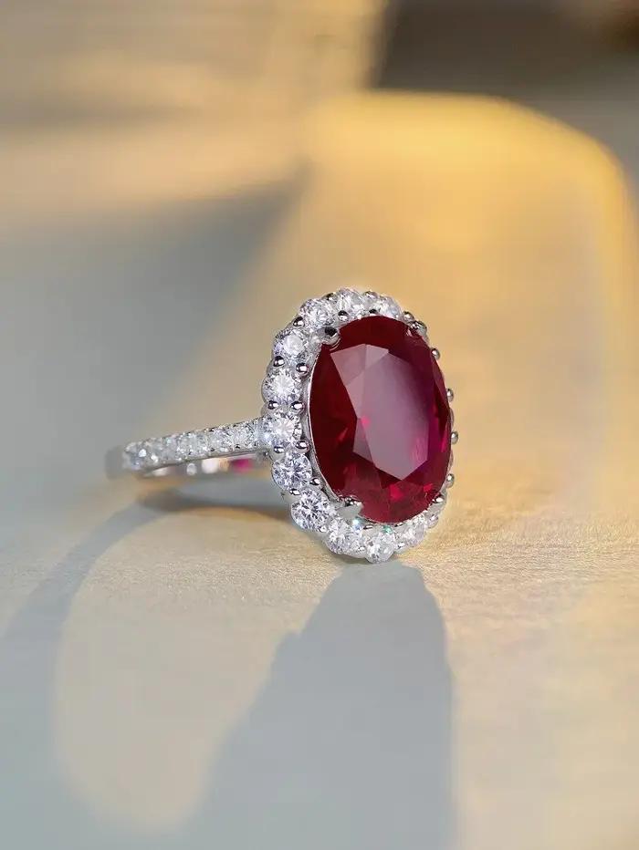 Bague en or super blanc de forme nar18 carats pour femme