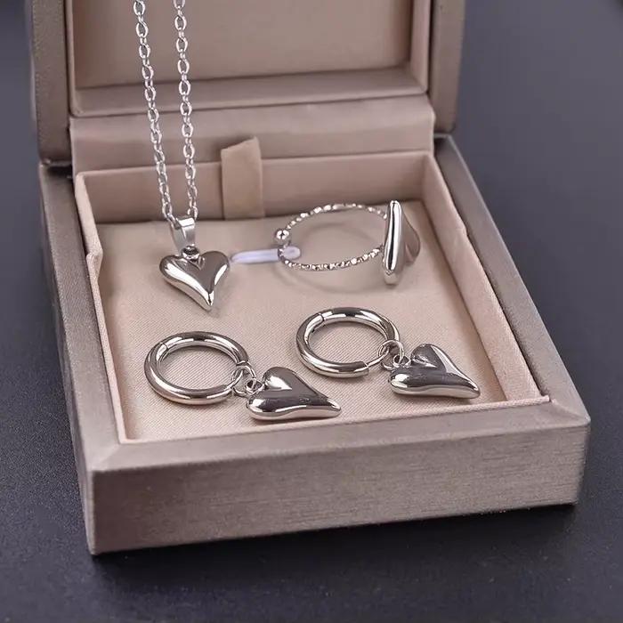 Ensemble de bijoux d'amour pour filles élégantes
