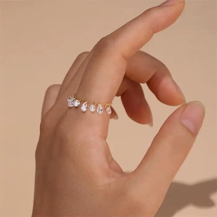 ROXI offre spéciale 925 argent Rose en fleur bague pour les femmes Style exquis à la mode pour les fêtes de mariage bijoux de luxe cadeaux fins