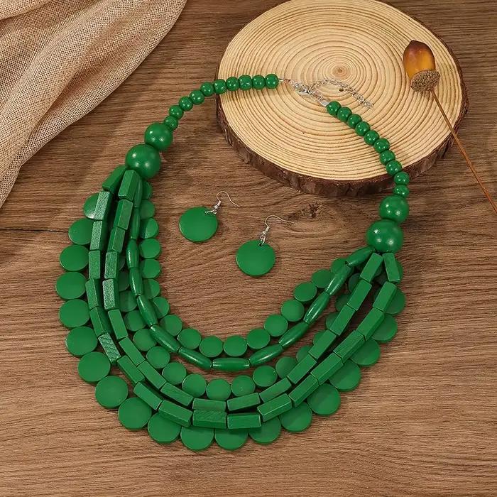 Ensemble de bijoux de style bohème africain