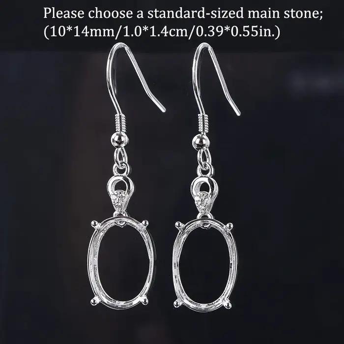 Base de boucle d'oreille narpour femme