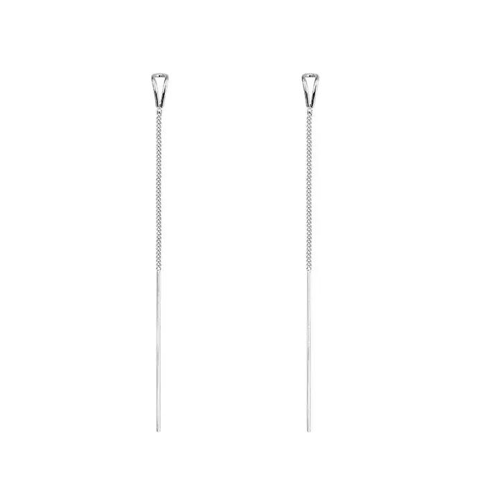 Boucles d'oreilles à pampilles en chaîne de Style Simple pour femmes