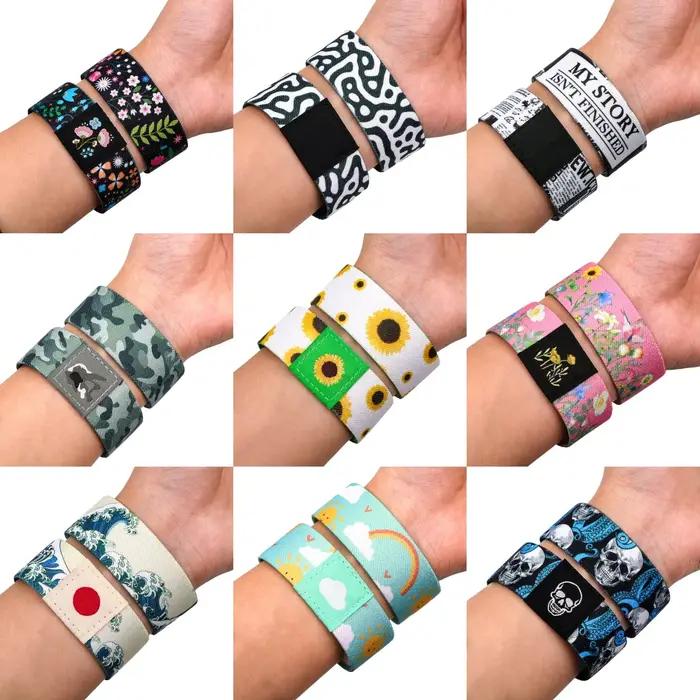 Citations bracelets élastiques Bracelet pour femmes hommes