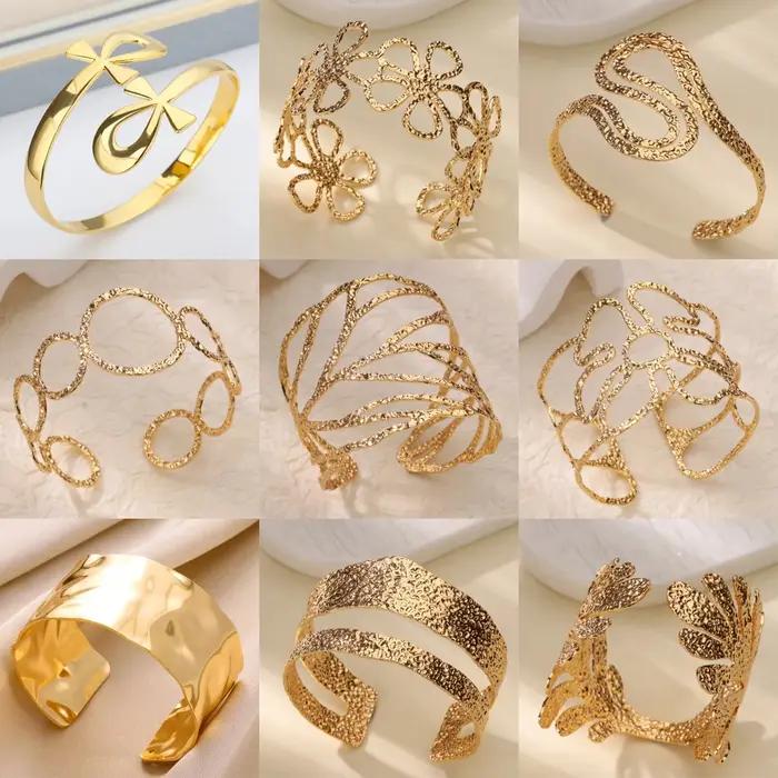 Bracelet en acier inoxydable pour femmes et hommes