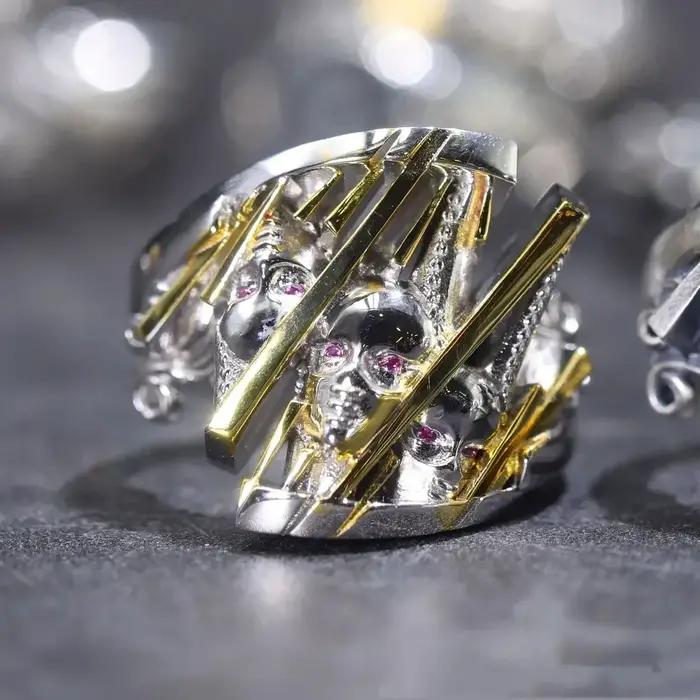 Bague d'Impression Président D4C de JoJo's Bizarre Adventure, Bijoux Anime