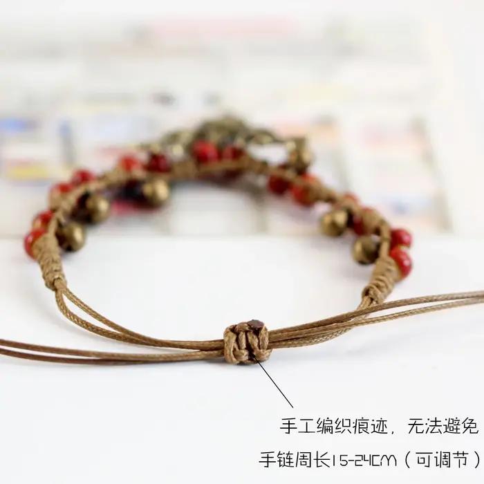 Bracelet petit fauve en céramique d'élan pour femmes