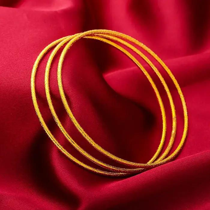 Bracelet en or 24 carats QEENKISS pour femme élégant pour soirées et occasions spéciales