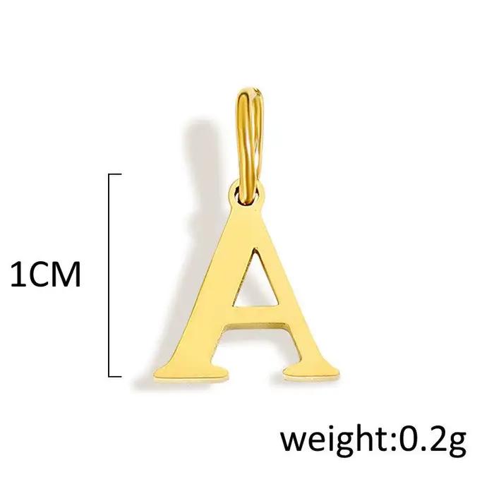CARLIDANA-Collier à Breloques Personnalisé pour Demoiselle d'Honneur, Pendentif Minimaliste en Acier Inoxydable avec Lettre Initiale, Cadeau pour Elle