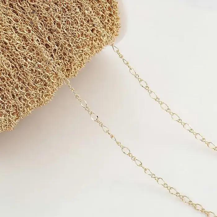 Bijoux artisanaux en laiton plaqué or 14 carats