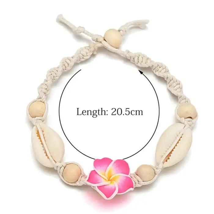 Bracelet de cheville Bohème en coquille de mer avec motif de fée pour femmes pour les occasions spéciales pieds nus plage shopping voyage fête