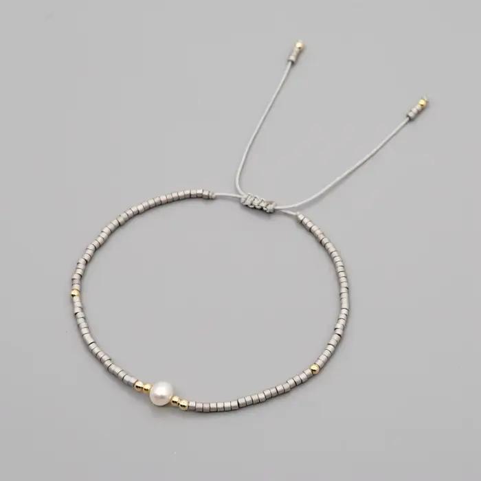 Bracelet Miyuki KKBEAD pour femmes perles de rocaille bijou style Kpop accessoire cadeau bijoux bohèmes été ajustable à la mode