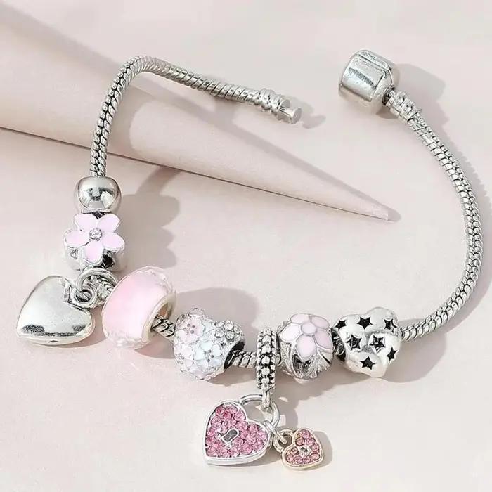 Bracelet multi-perles pour femme
