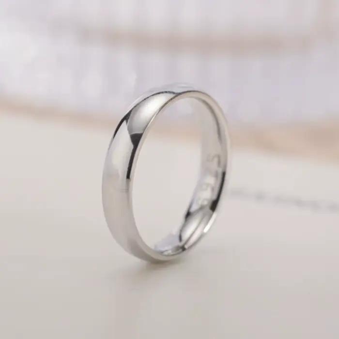 Bague plaquée or couleur mode femme Simple Couple