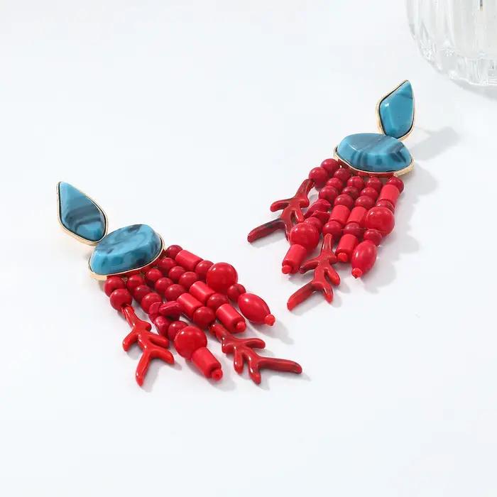 ZAA – boucles d'oreilles à breloques pour femmes