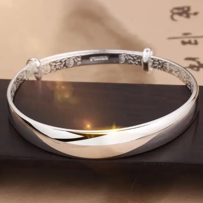 Bracelet en argent Sterling 925 pour femmes et hommes, bijoux de mode pour fête de mariage, mignon,