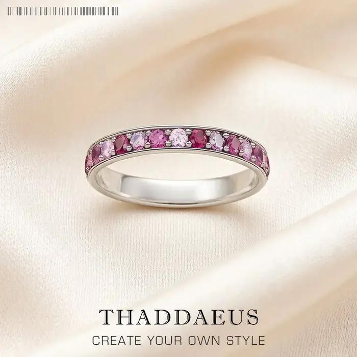 Bague élégance pierres colorées Europe romantique bijoux fins pour les femmes tout nouveau cadeau en argent Sterling 925 véritable