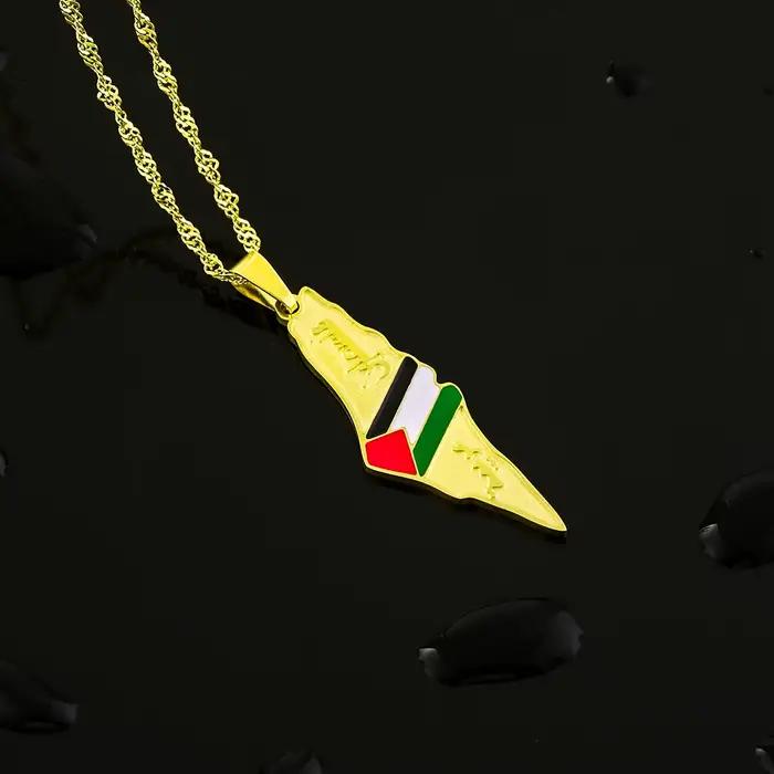 Collier pendentif en acier inoxydable pour hommes et femmes