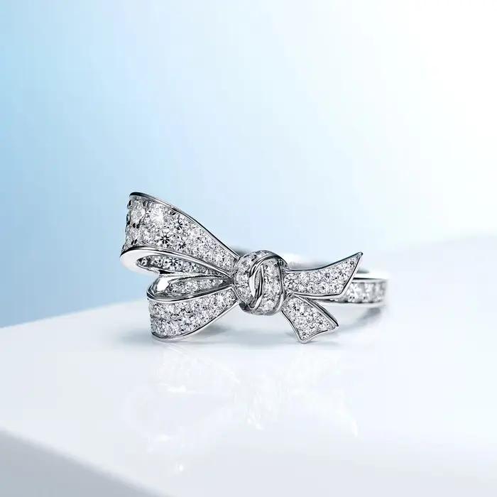 Bague en argent pur pour femme