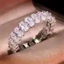 Bague ovale en argent Sterling 925 pour femmes, en Zircon Original, à la mode, cadeau de fiançailles