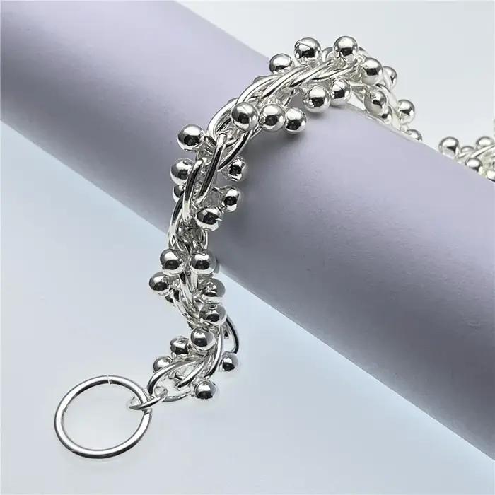 Andara-Bracelet en argent regardé 925 pour femme