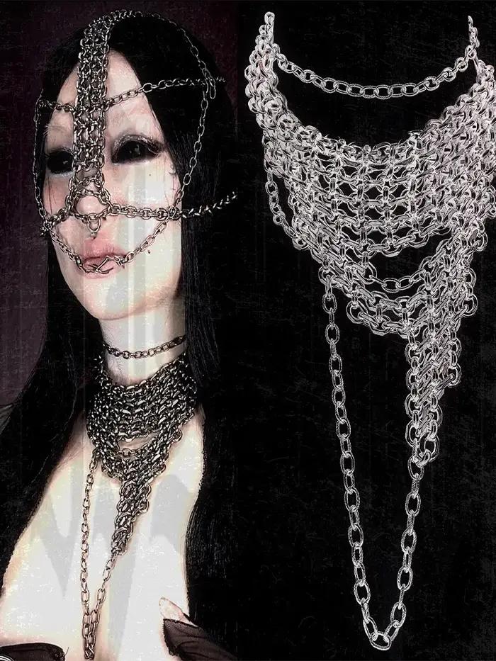 ZHUHE – collier à pièces irrégulières dans le Style Cyberpunk