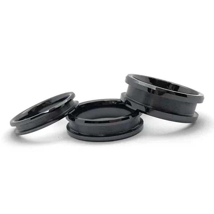 Bagues en Céramique Personnalisées, 8mm 6mm 4mm, Vierges pour Incrustation, Bricolage, Bijoux Person