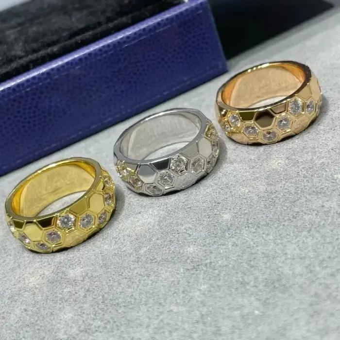 Bague de luxe rétro pour femme