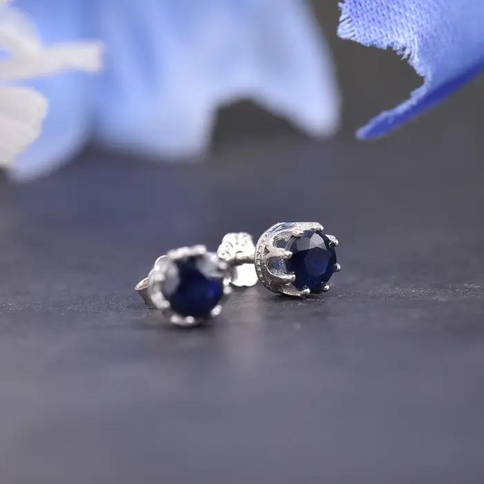 Boucles d'oreilles en argent S925 véritable pour femme