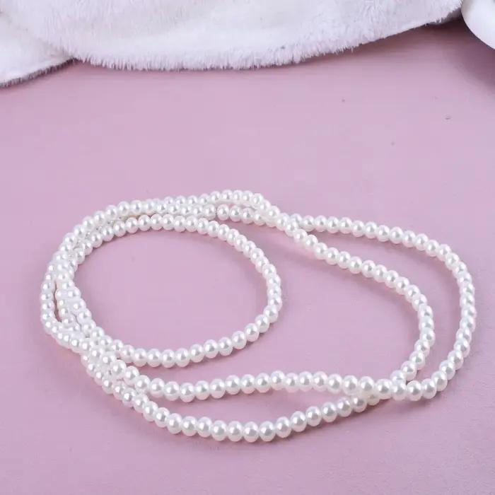 Collier de perles multicouches de Style coréen Simple à la mode