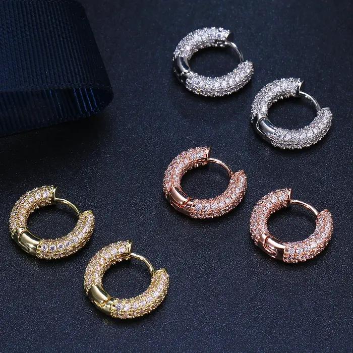 Emmaya – boucles d'oreilles élégantes en zircone