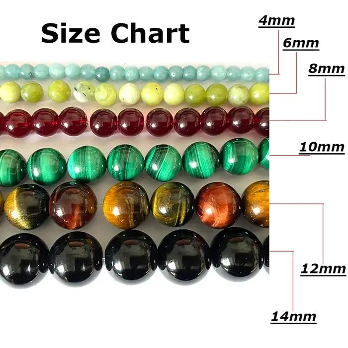 Perles en Rhodonite Rouge Naturelle pour Bijoux