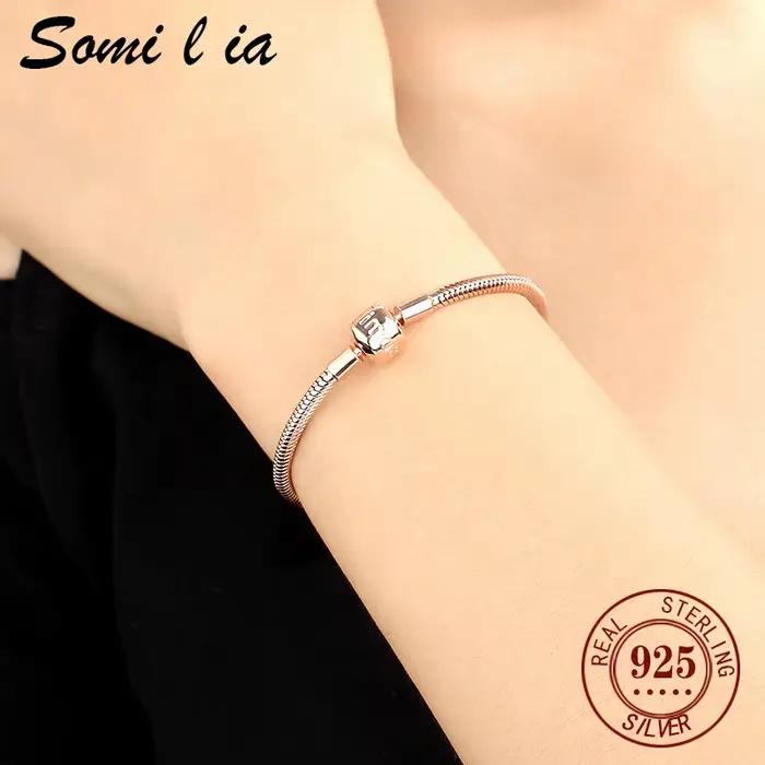 Bracelet en argent sterling 925 serpent forme animal de compagnie bijou hyperbolique original pour femmes anniversaires saint-valentin