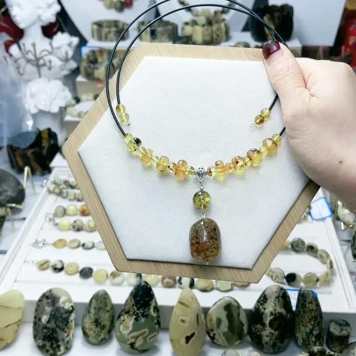 Nouveau Collier en Ambre 2026 – Cadeau Unique