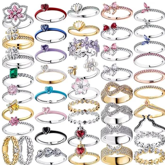 Nouveau modèle 2026 – Bague abeille trèfle à quatre feuilles en argent pur 925 % de luxe