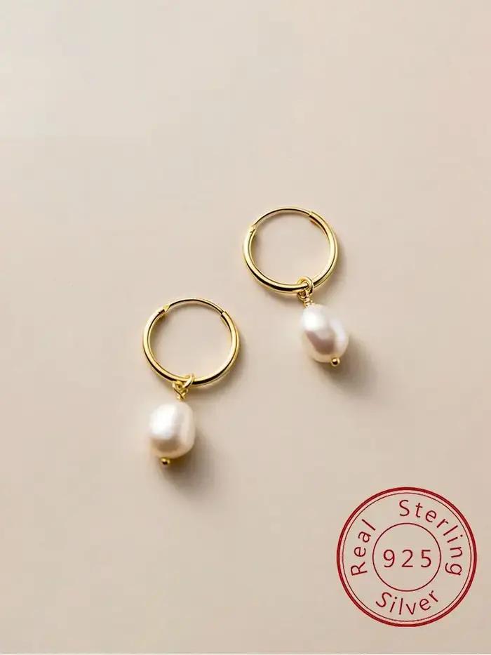 Boucles d'oreilles en argent Sterling 925