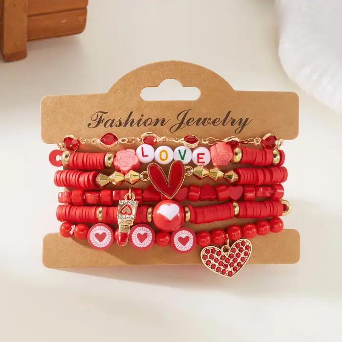 Bracelets de saint-valentin pour femmes