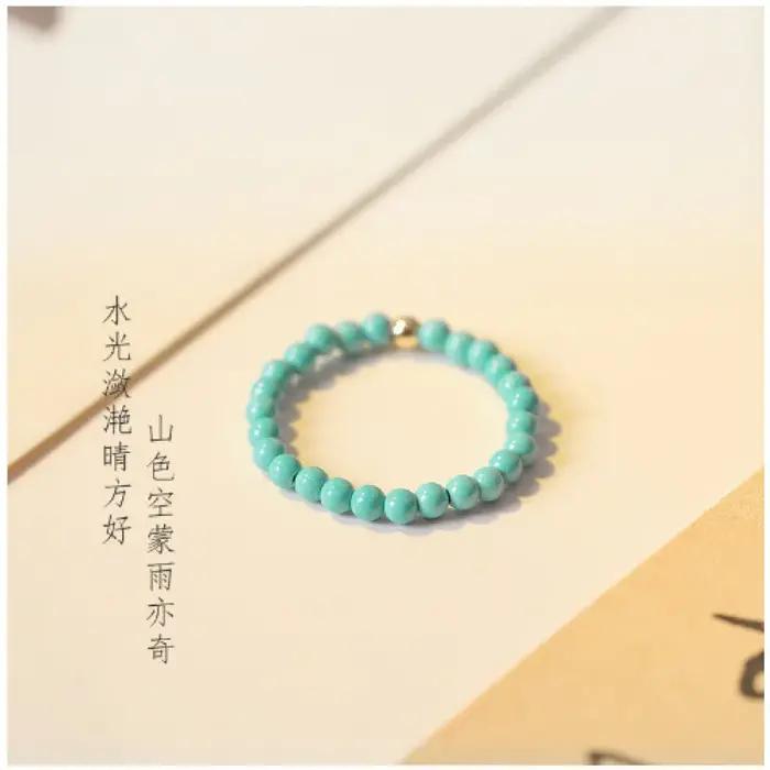 Collier de perles d'eau douce Turquoise naturelle pour femmes, élégant, haut de gamme, léger, de lux