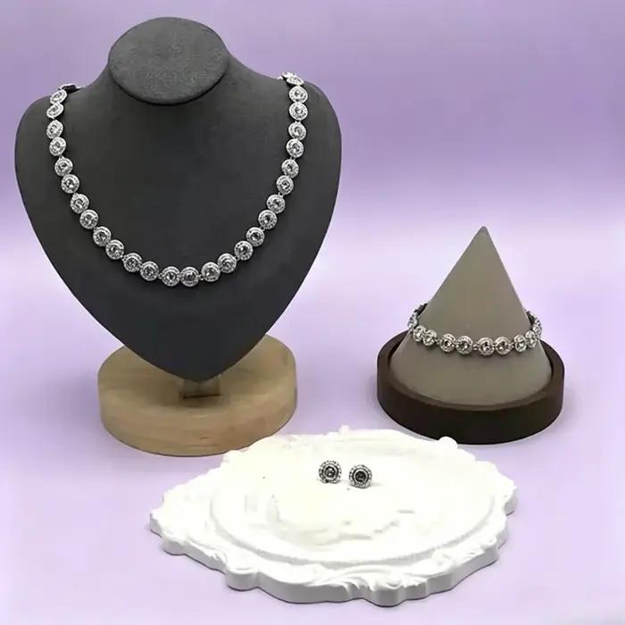 Ensemble de bijoux tendance 2026 haut de gamme