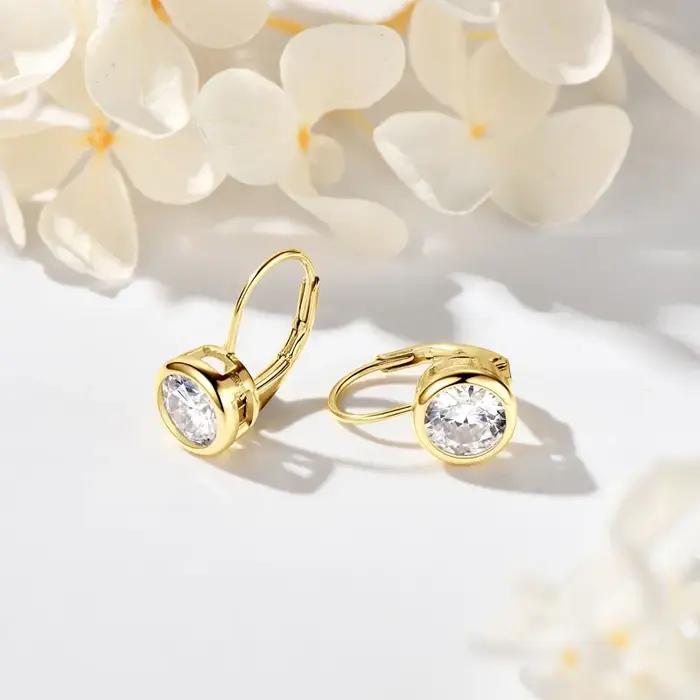 Lnngy Brinco – boucles d'oreilles en argent Sterling 925 pour femmes
