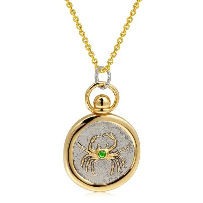 Collier avec 12 signes du zodiaque