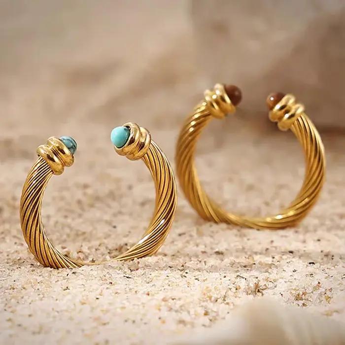 Nextvance-Bague Twisty Vintage en Forme de C pour Femme