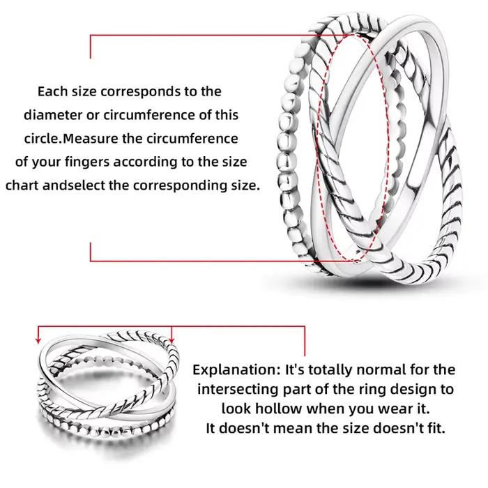 Bagues originales en argent Sterling 925, empilables, en argent infini avec zircon, pour femmes, bijoux pour anniversaire de mariage, cadeau d'anniversaire, tendance