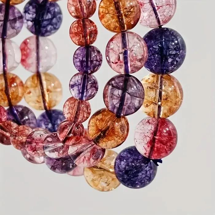 Bracelets en cristal pour hommes et femmes, accessoires perlés faits à la main
