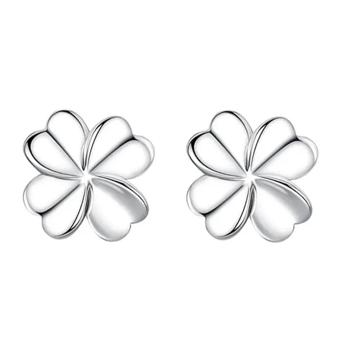 Boucles d'oreilles élégantes en argent Sterling 925