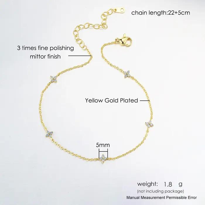Bracelet de oral ille Everver à Quatre Scalps pour Femme