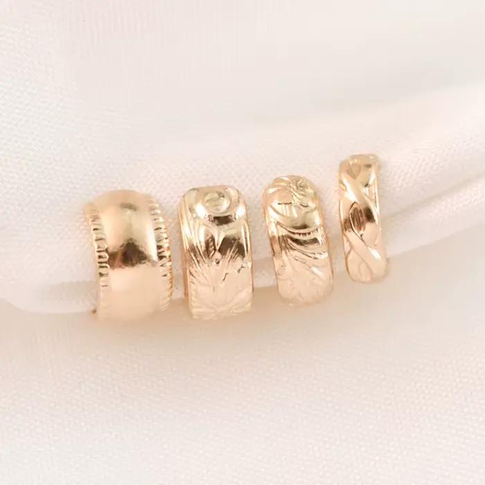 Manchette d'oreille fantaisie en or 14 carats, Manchette large délicate, Manchette d'oreille Conch, Manchette Huggie, Manchette d'oreille non-percée, Boucle d'oreille tendance