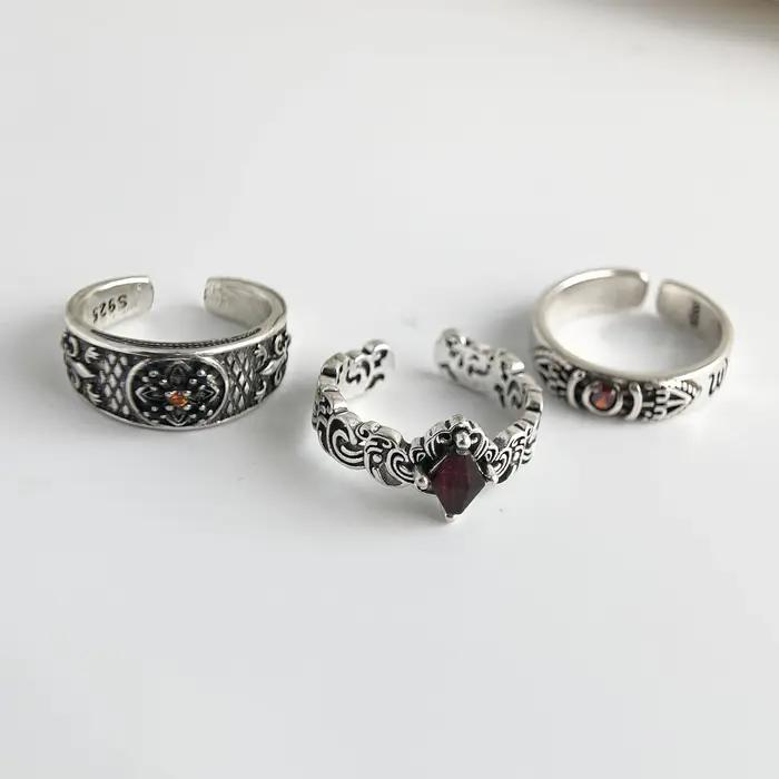 Bagues en argent Sterling 925 pour femmes
