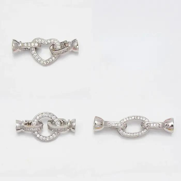 Connecteur pavé en forme de cœur pour bijoux élégant en métal couleur or argent rose pour colliers bracelets et accessoires création bijoux occasions spéciales